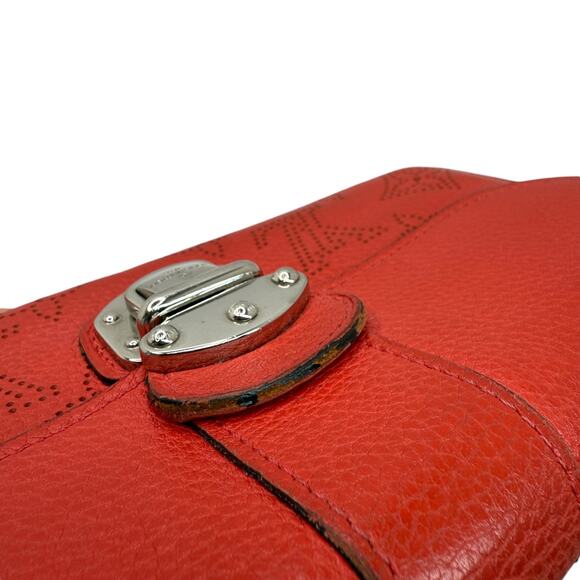 Louis Vuitton Amelia Red Monogram Mahina Leather Wallet - Picture 13 of 16